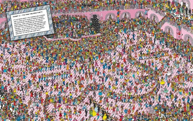 Where's Waldo? The Great Picture Hunt US - Hardback