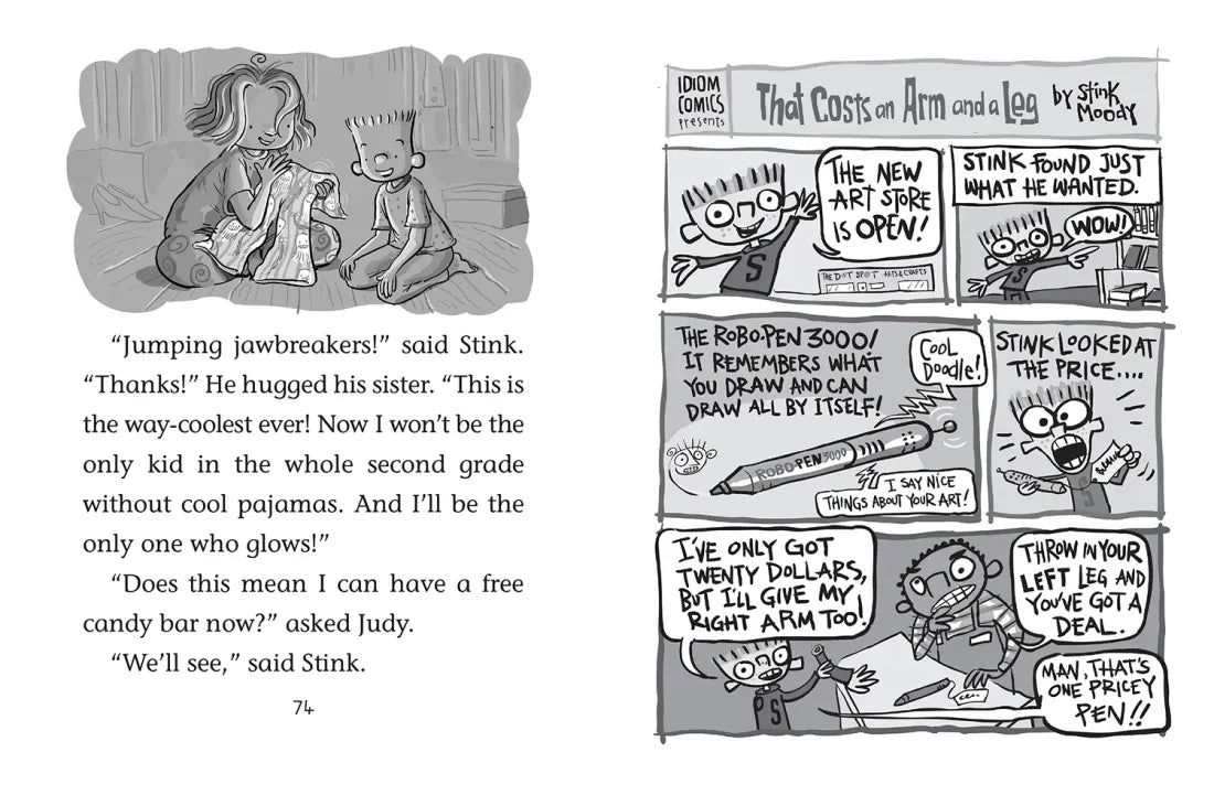 Stink and the Incredible Super-Galactic Jawbreaker US - Hardback