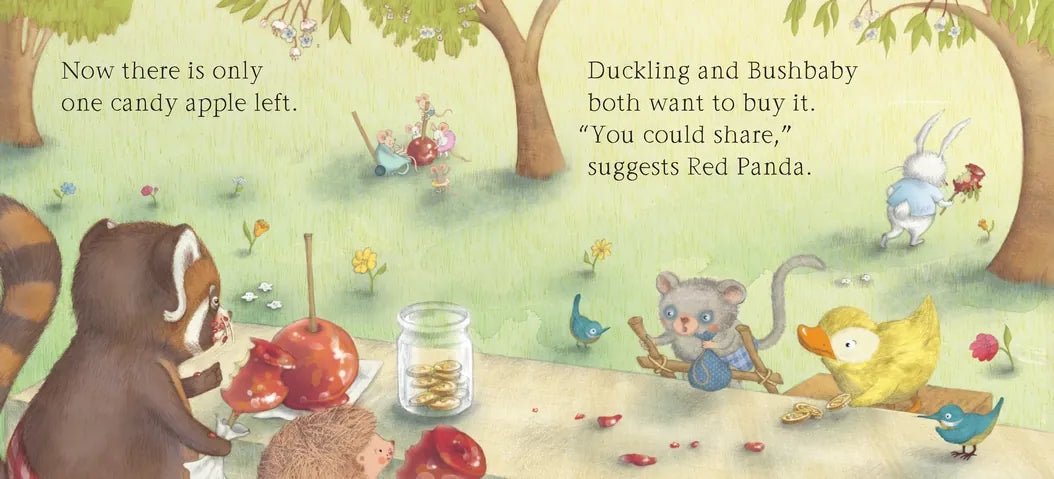 Red Panda's Candy Apples US - Hardback