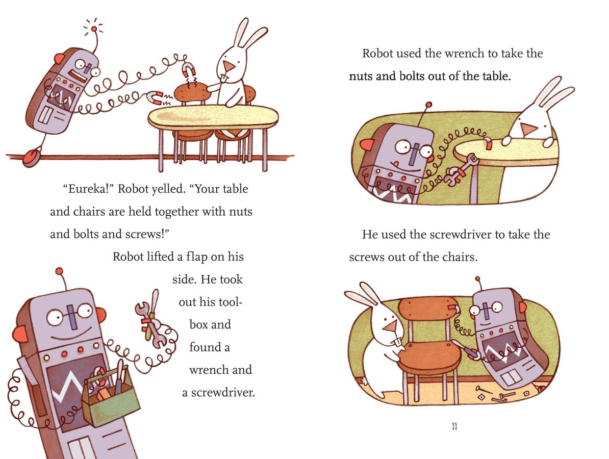 Rabbit and Robot: The Sleepover US - Paperback / softback