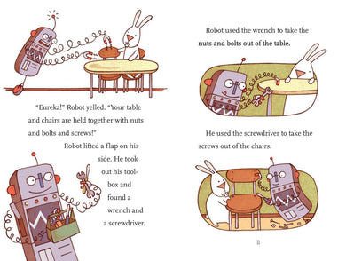 Rabbit and Robot: The Sleepover US - Paperback / softback