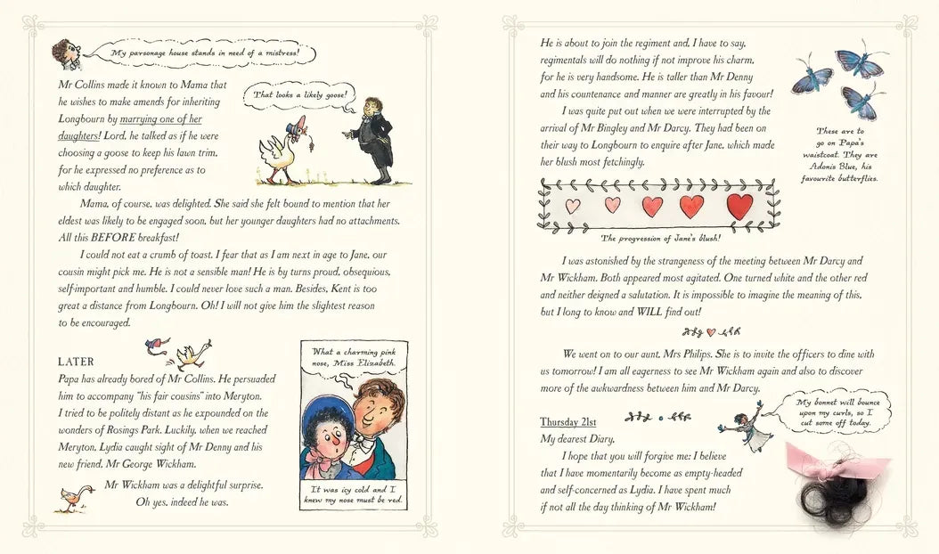 Lizzy Bennet's Diary US - Hardback