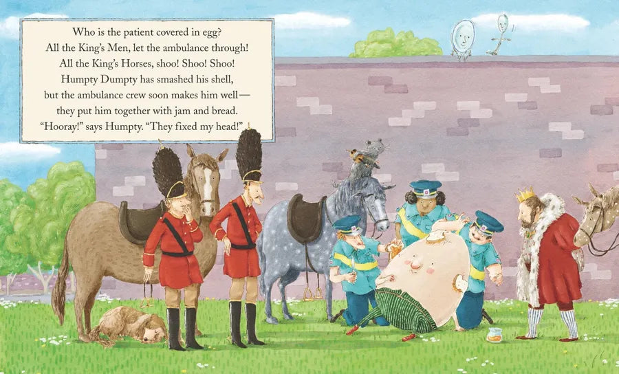 The Cow Tripped Over the Moon: A Nursery Rhyme Emergency US - Hardback