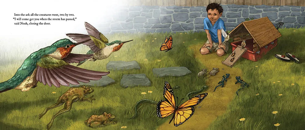 Noah Builds an Ark US - Hardback