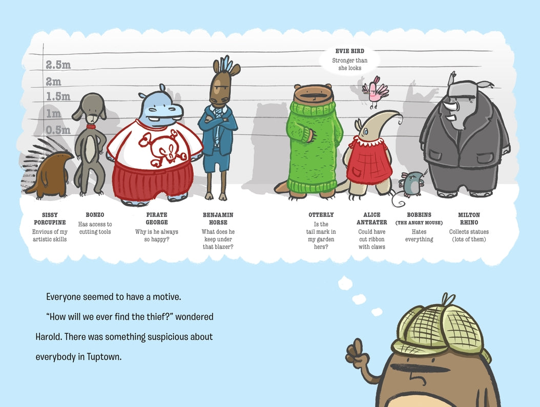 Pigsticks and Harold and the Tuptown Thief US - Hardback