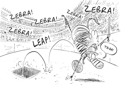 Julius Zebra: Battle with the Britons! US - Hardback