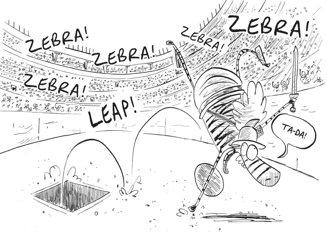 Julius Zebra: Battle with the Britons! US - Hardback
