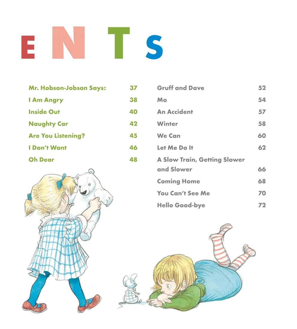 A Great Big Cuddle: Poems for the Very Young US - Hardback