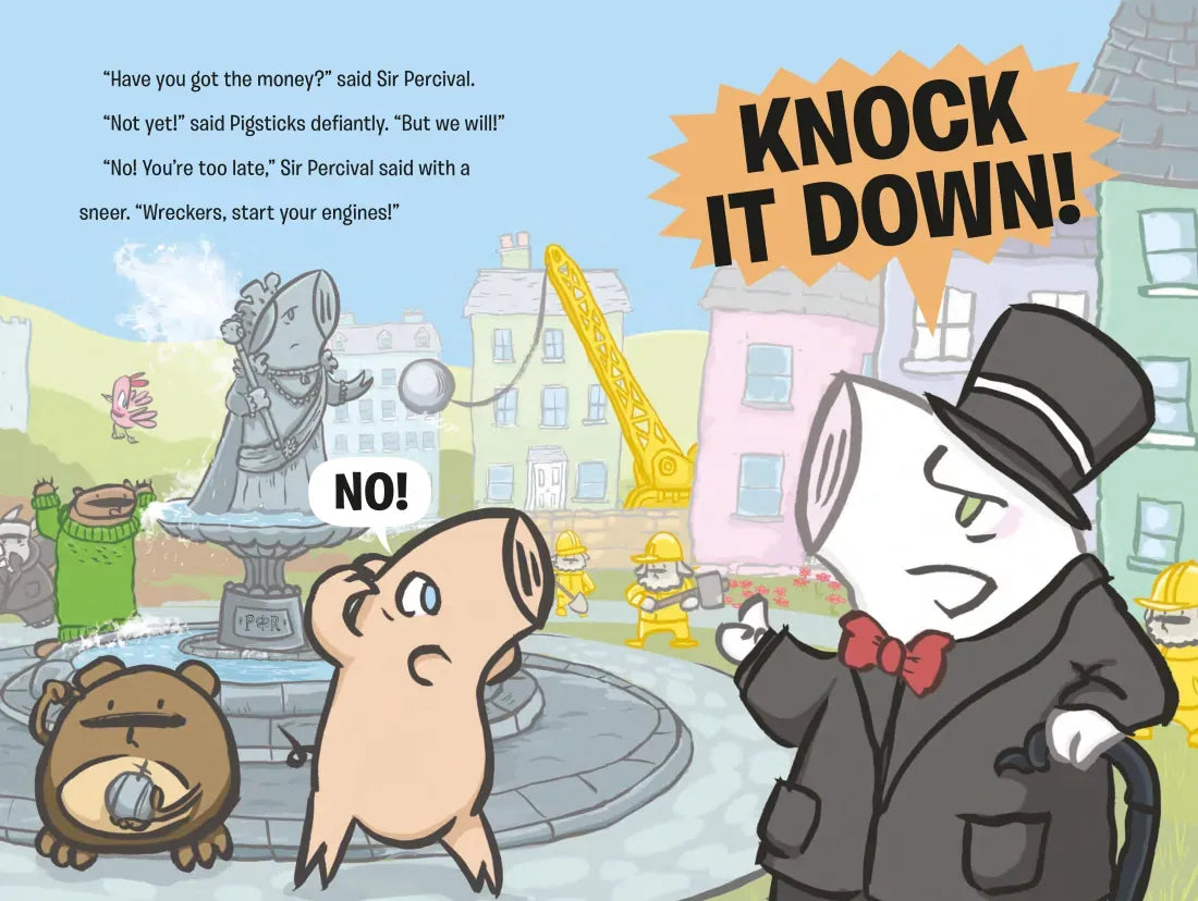 Pigsticks and Harold and the Pirate Treasure US - Hardback