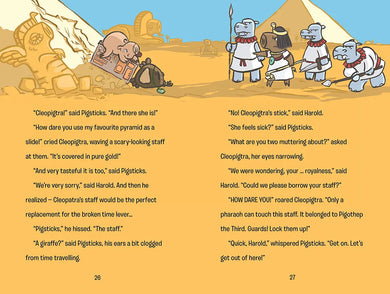 Pigsticks and Harold Lost in Time! US - Hardback
