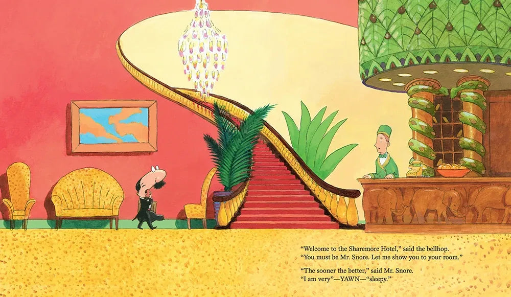 There's a Dinosaur on the 13th Floor US - Hardback