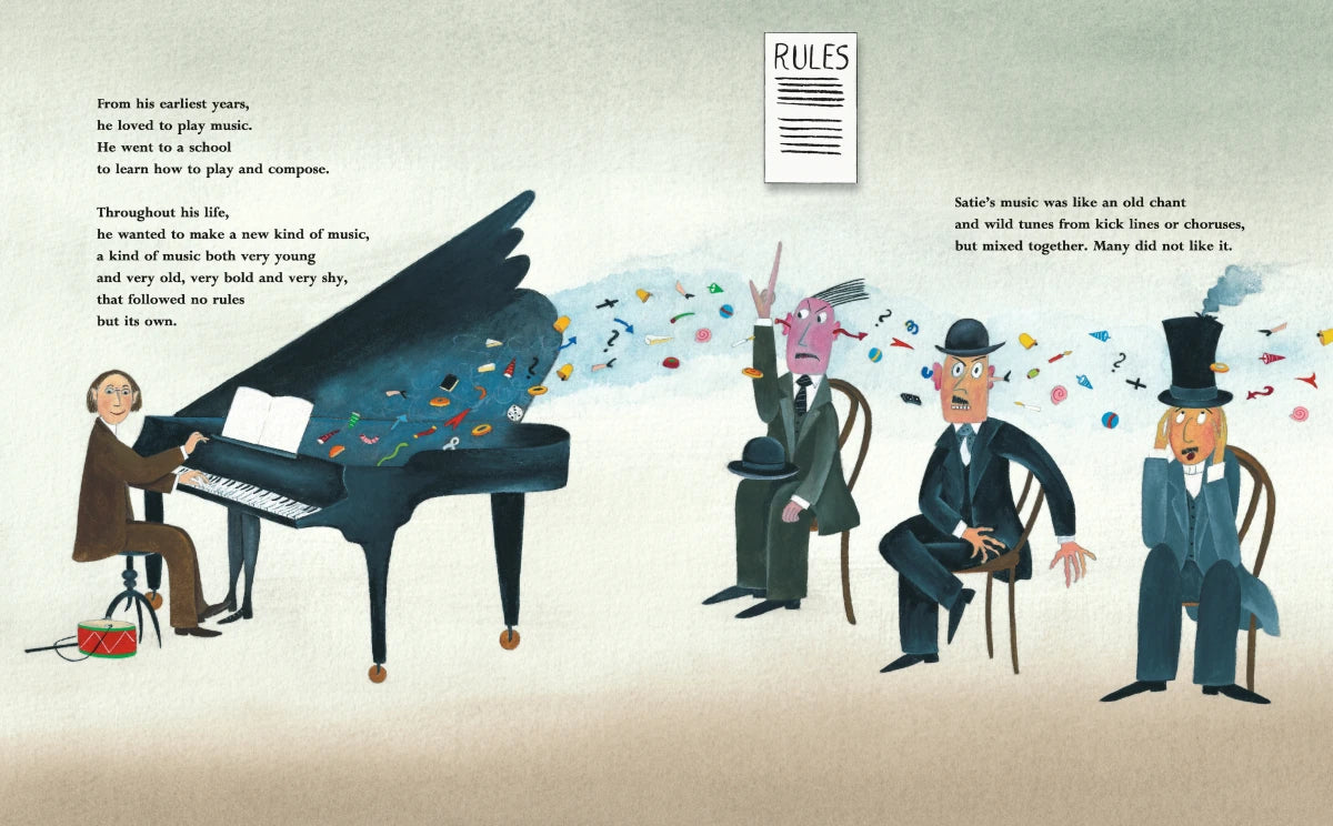 Strange Mr. Satie: Composer of the Absurd US - Paperback / softback
