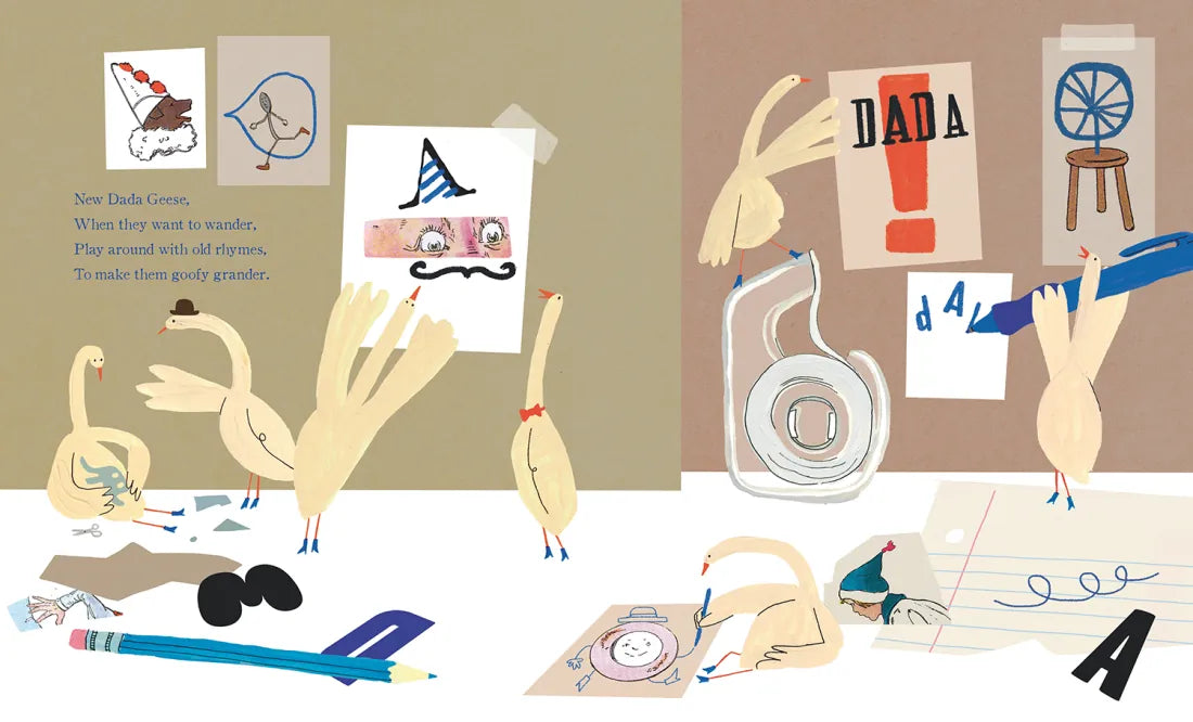The Real Dada Mother Goose: A Treasury of Complete Nonsense US - Hardback