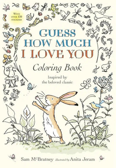 Guess How Much I Love You Coloring Book-Children’s interactive and activity books and kits-買書書 BuyBookBook