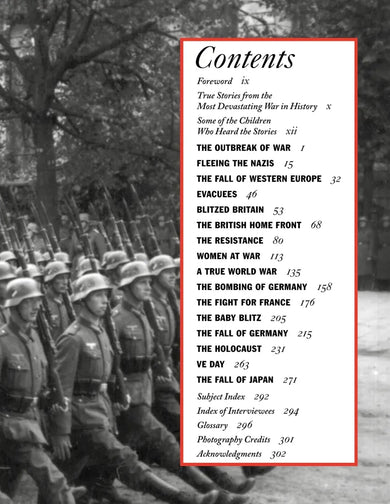 Voices from the Second World War US - Hardback