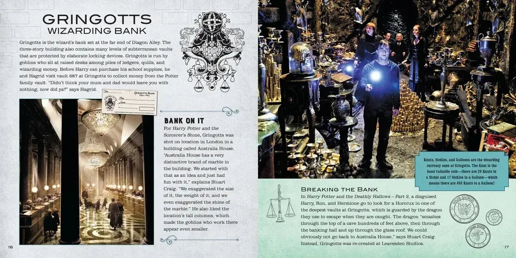 Harry Potter: Diagon Alley: A Movie Scrapbook US - Hardback