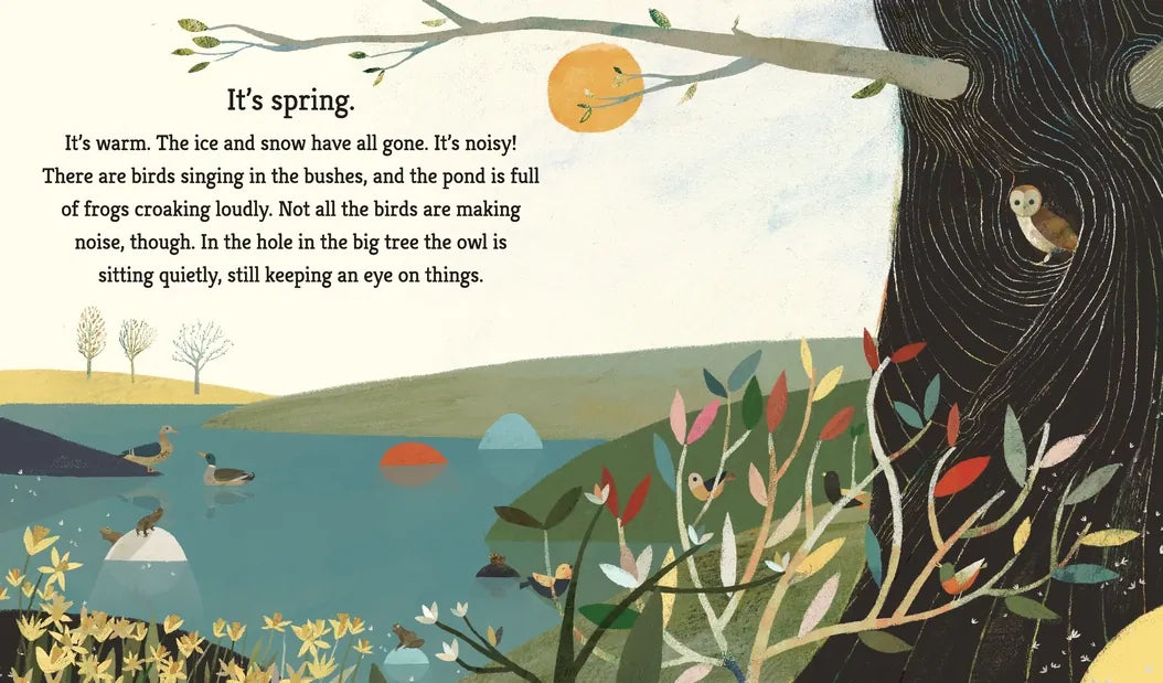 The Squirrels' Busy Year: A First Science Storybook US - Hardback
