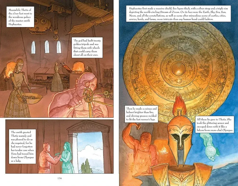 The Iliad: A Graphic Novel US - Paperback / softback