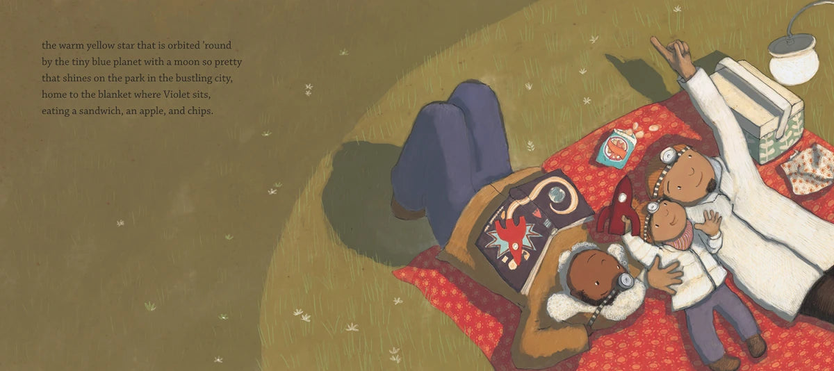 The Blanket Where Violet Sits US - Hardback