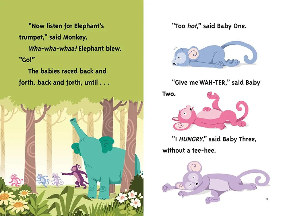 Monkey and Elephant and the Babysitting Adventure US - Paperback / softback