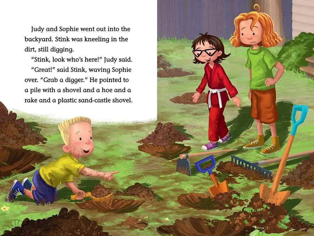 Judy Moody and Friends: Searching for Stinkodon US - Hardback