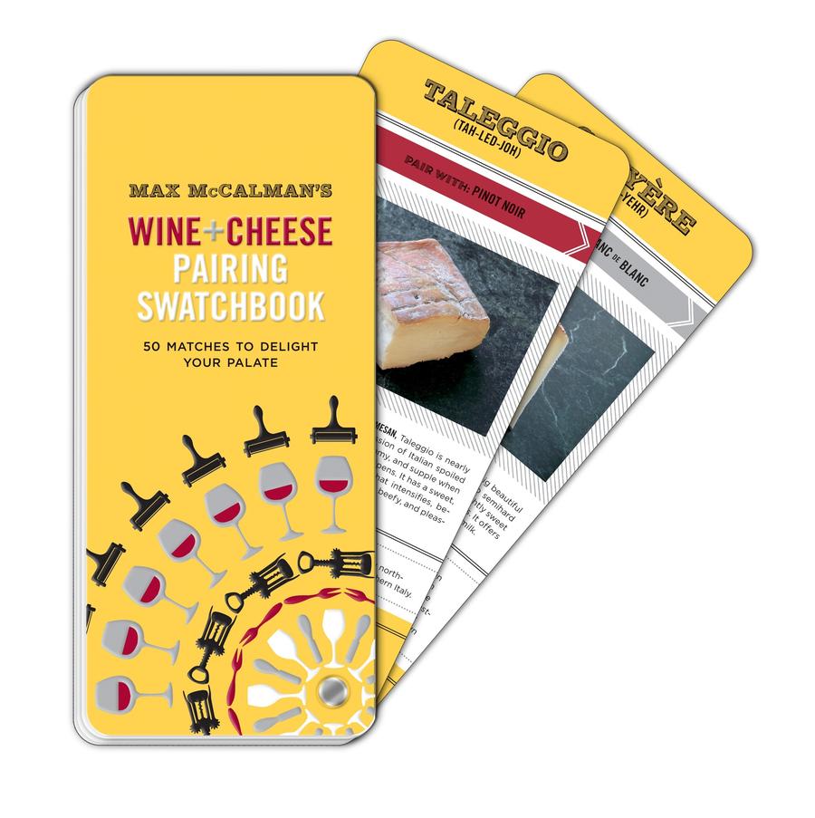 Max McCalman's Wine and Cheese Pairing Swatchbook-Cookery / food and drink / food writing-買書書 BuyBookBook