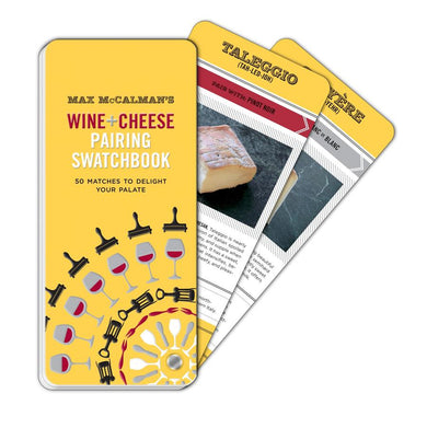 Max McCalman's Wine and Cheese Pairing Swatchbook-Cookery / food and drink / food writing-買書書 BuyBookBook