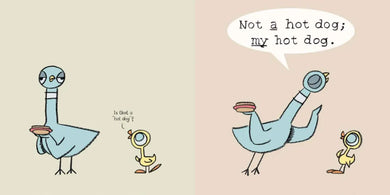 Pigeon Finds a Hot Dog!, The US - Hardback