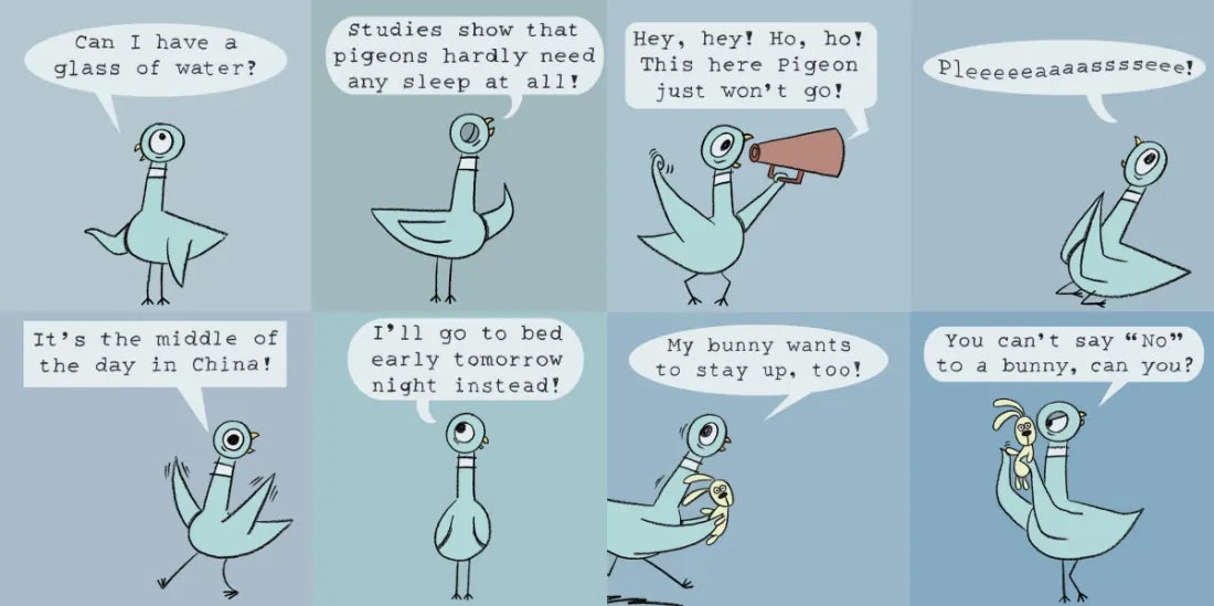 Don't Let the Pigeon Stay Up Late! US - Hardback