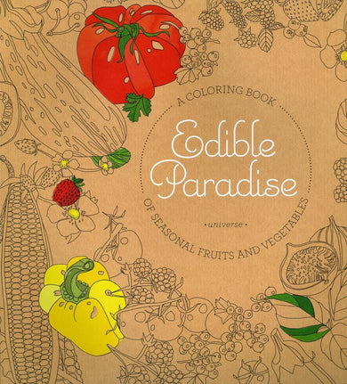 Edible Paradise: A Coloring Book of Seasonal Fruits and Vegetables-Lifestyle and Leisure-買書書 BuyBookBook