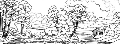 The Official Bob Ross Coloring Book US - Paperback / softback