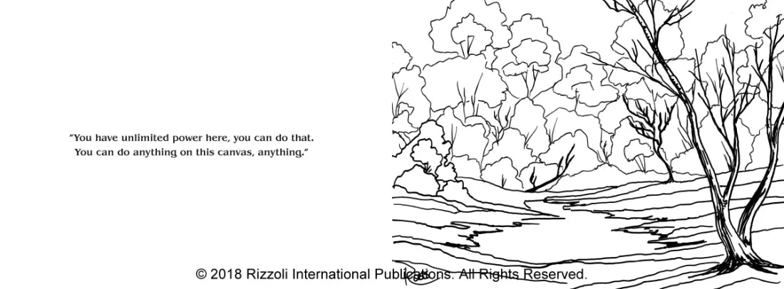 The Official Bob Ross Coloring Book US - Paperback / softback