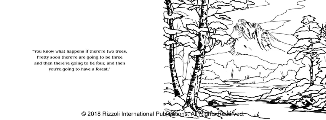 The Official Bob Ross Coloring Book US - Paperback / softback