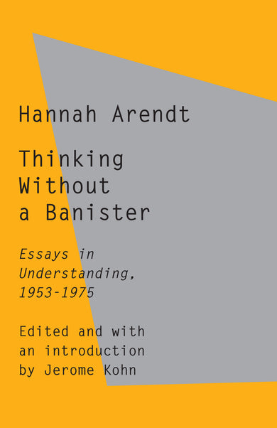 Thinking Without a Banister-Philosophy-買書書 BuyBookBook