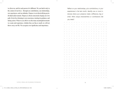 Viktor E. Frankl and the Search for Meaning US - Diary or journal