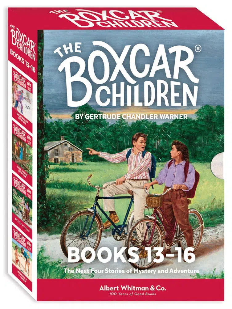 The Boxcar Children Mysteries Boxed Set #13-16-Children’s / Teenage fiction: Action and adventure stories-買書書 BuyBookBook