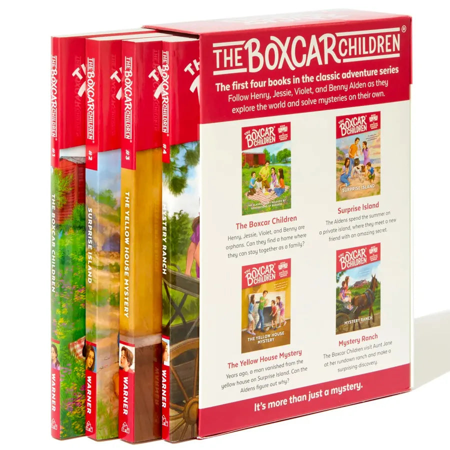 The Boxcar Children Mysteries Boxed Set 1-4 US - Multiple-component retail product, boxed