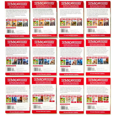 The Boxcar Children Mysteries Boxed Set Books 1-12 US - Multiple-component retail product, boxed