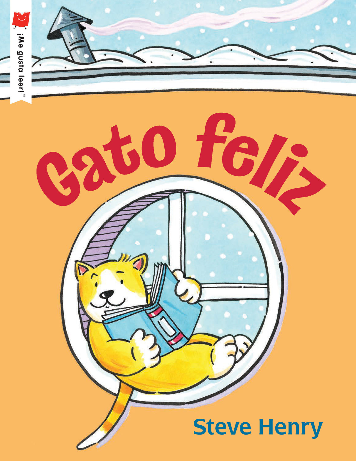 Gato feliz cover (ISBN 9780823446858)
