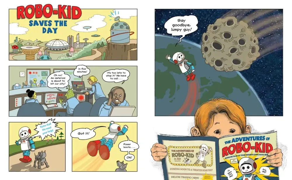 The Adventures of Robo-Kid US - Hardback