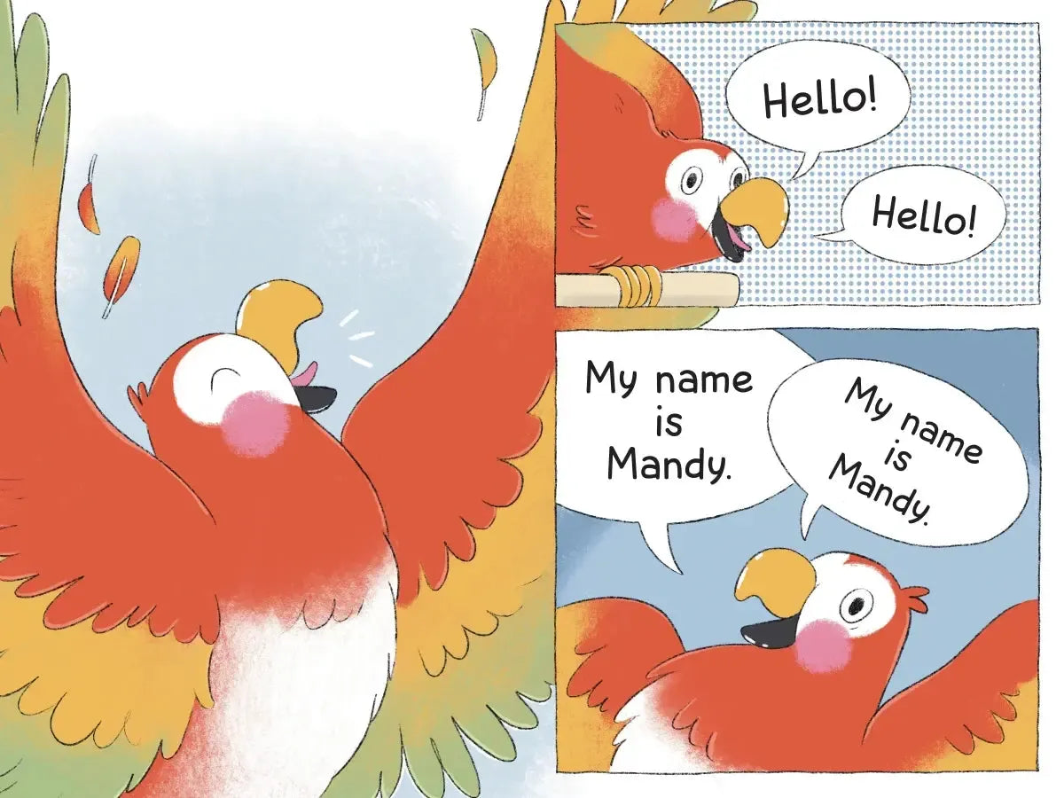 A Pair of Parrots US - Hardback