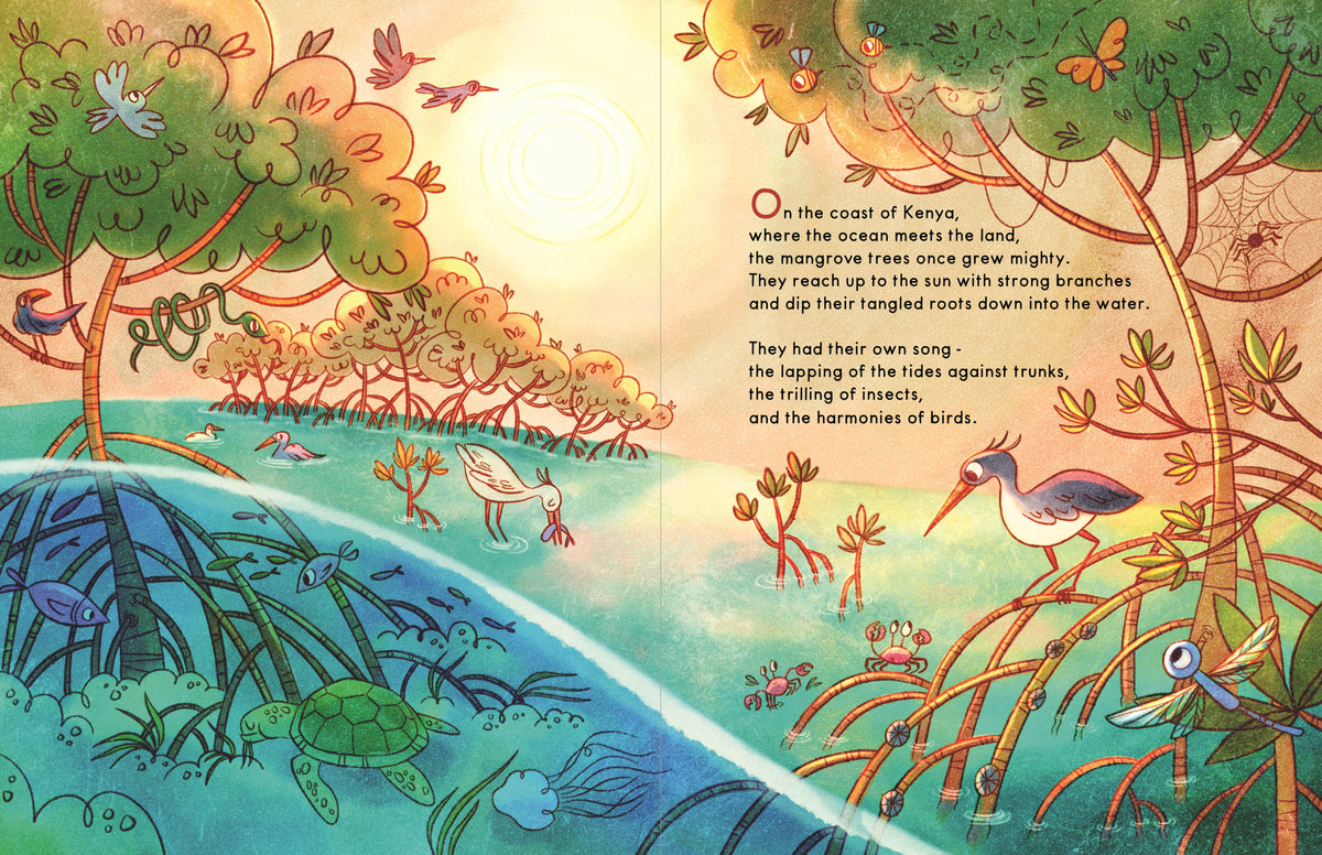 Trading Trash for Trees interior 1 (ISBN 9780823457168)
