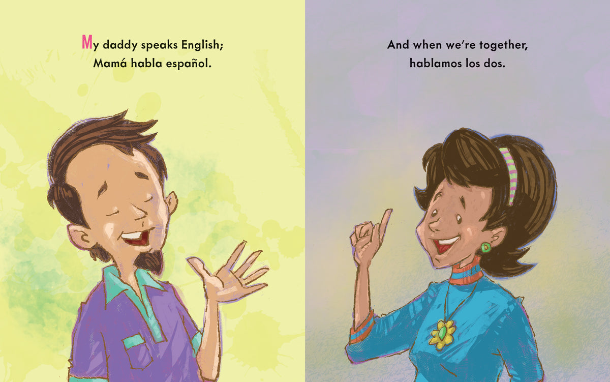 My Daddy Speaks English, Mamá habla español interior 1 (ISBN 9780823457816)
