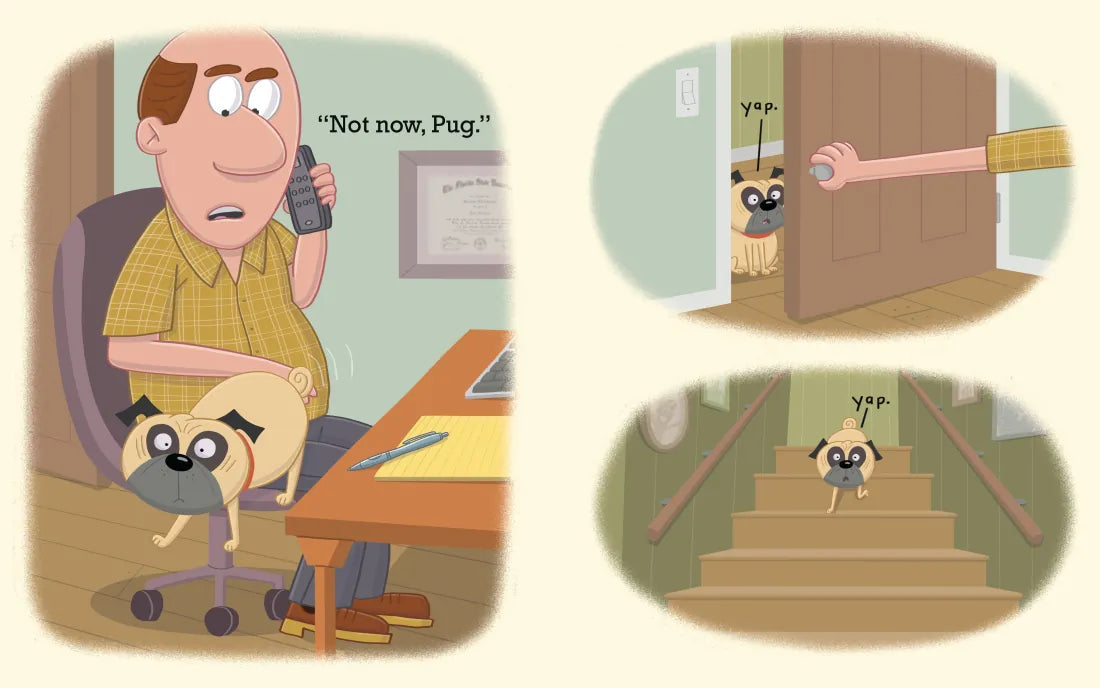 Hugs for Pug US - Hardback
