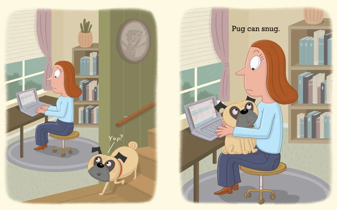 Hugs for Pug US - Hardback