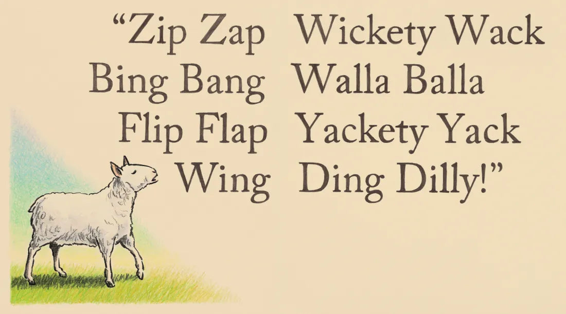 Zip Zap Wickety Wack US - Hardback