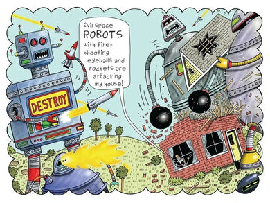 The Boy Who Cried Robots! US - Hardback