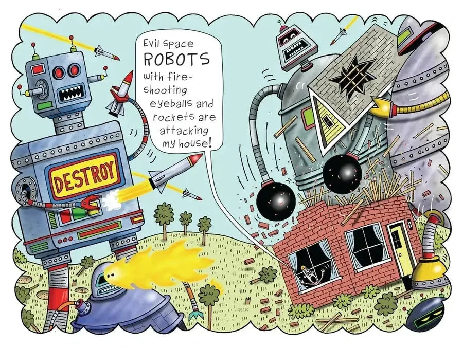 The Boy Who Cried Robots! US - Hardback