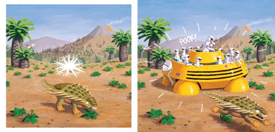 Field Trip to Dinosaur Valley US - Hardback