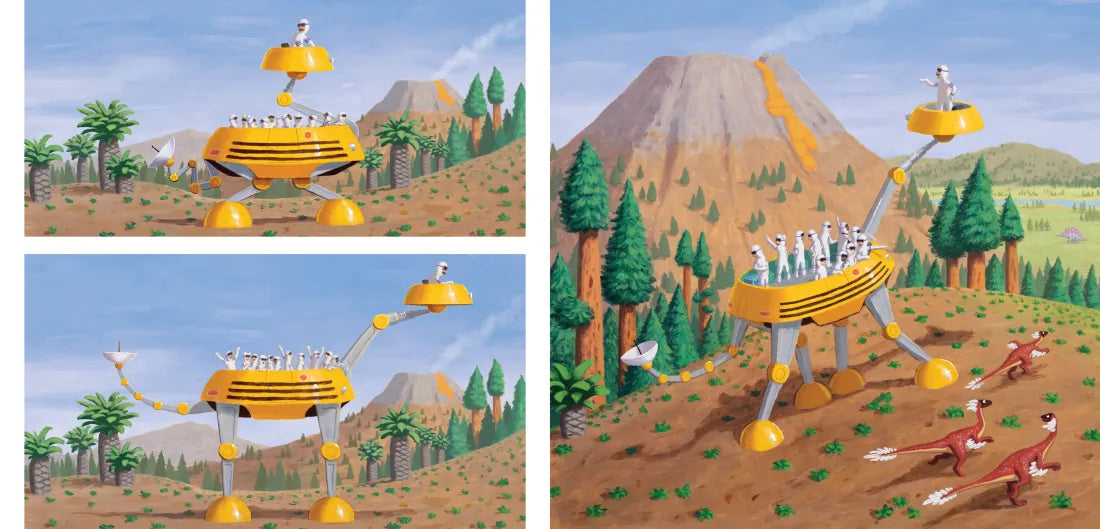 Field Trip to Dinosaur Valley US - Hardback
